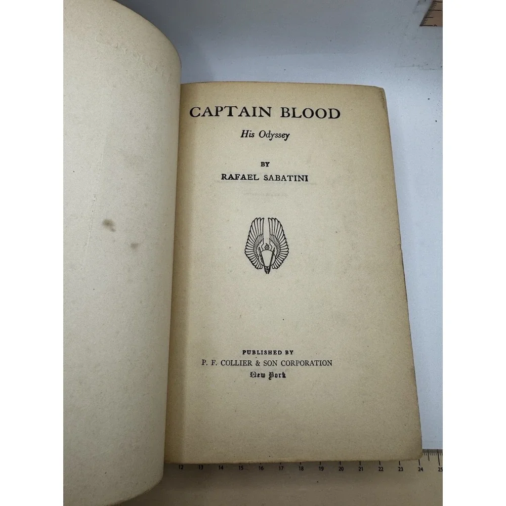 Captain Blood His Odyssey by Rafael Sabatini 1923